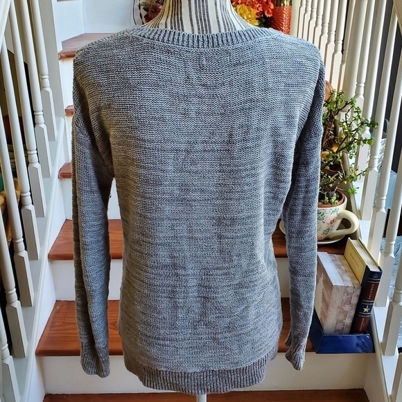 Mossimo Supply Co. Gray Sweater S - Picture 5 of 6